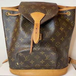 Authentic Louis Vuitton Montsouris MM